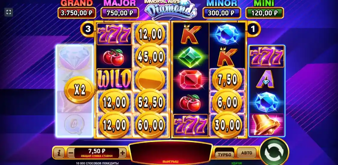 Immortal Ways Diamonds Слот от RubyPlay: Подробный Обзор 🎰